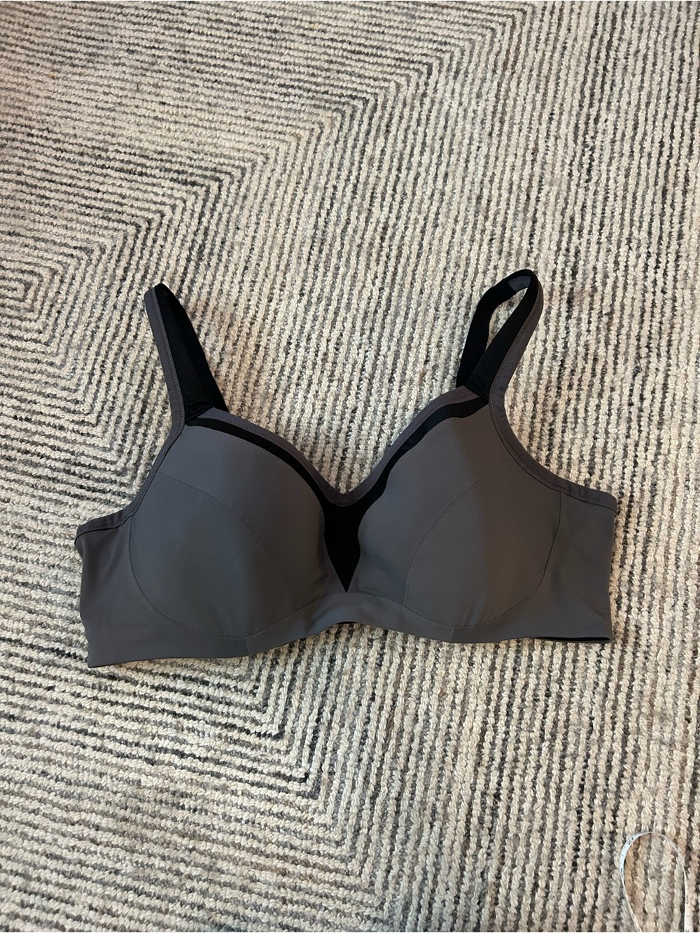 Torrid Active 44D Bra Gray Black Athletic Bra